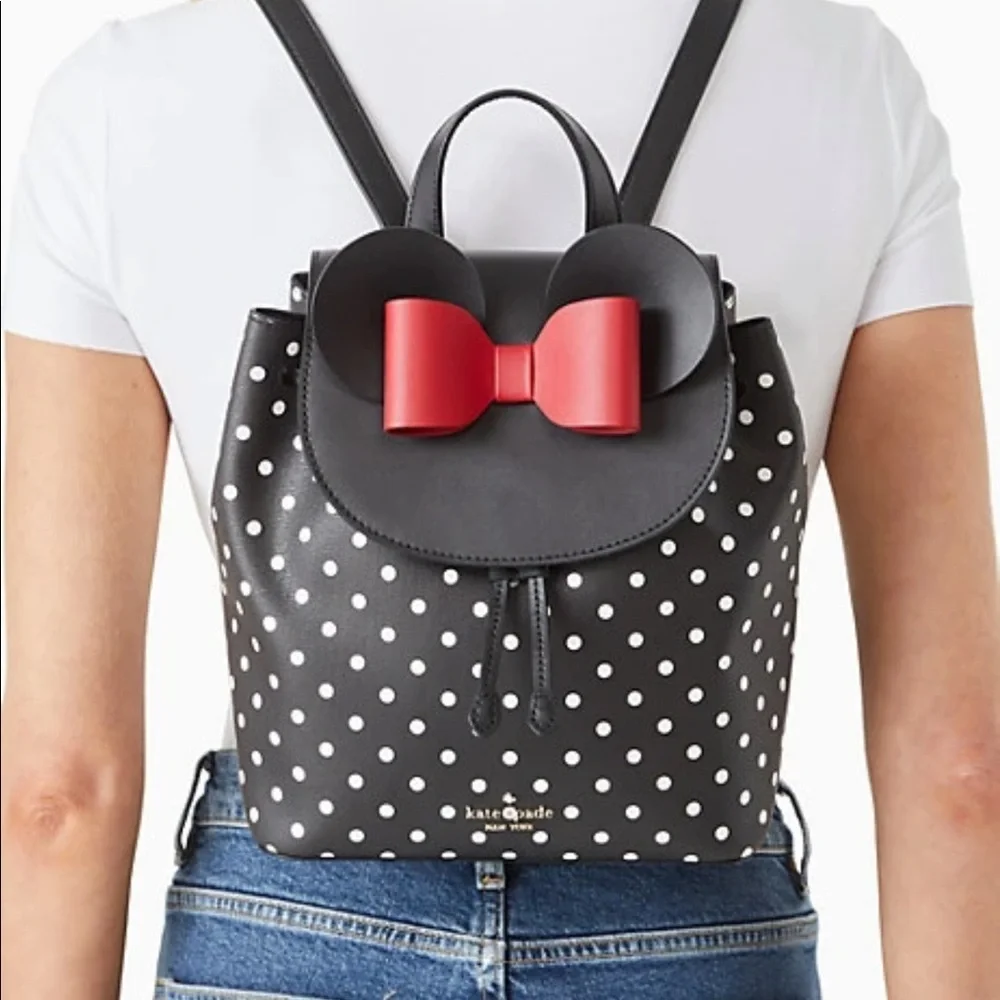 Disney x Kate Spade New York Minnie Backpack - Picture 3 of 13